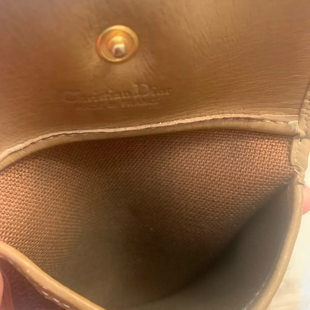 Preloved vintage Christian Dior coin‎ pouch